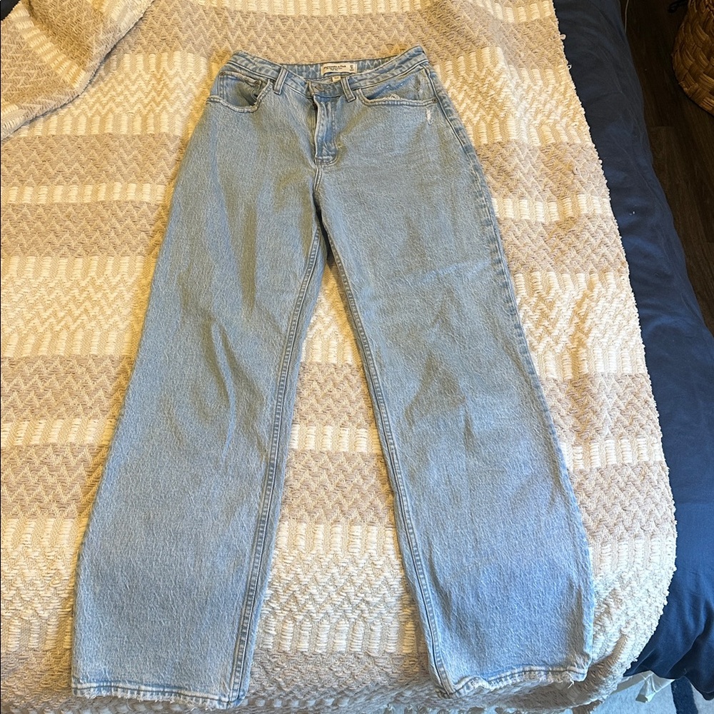 Abercrombie & Fitch Light Blue Denim Jeans